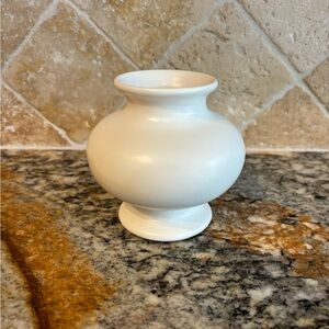 Haegar for Restoration Hardware Small White Vase